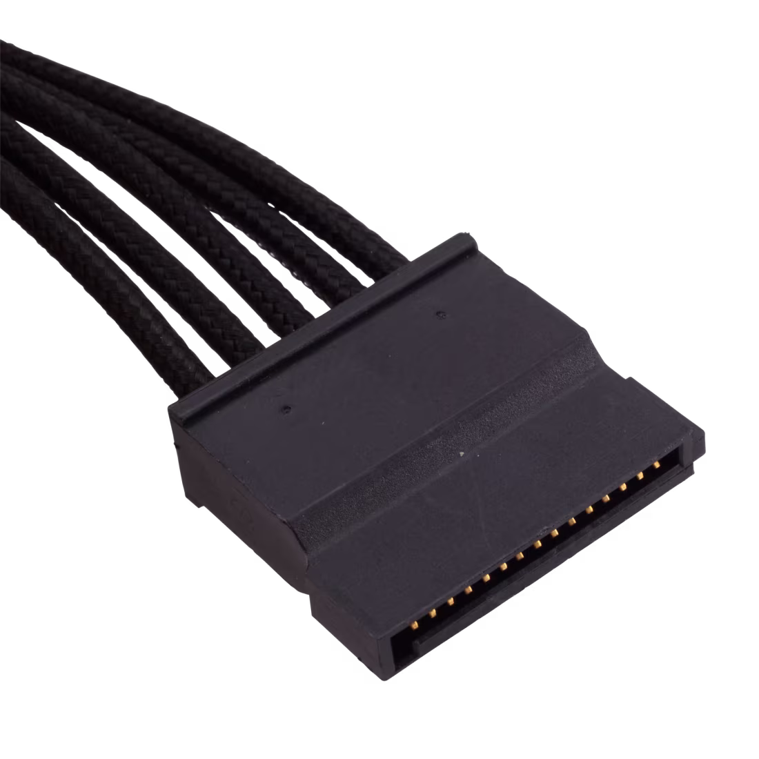 Câble d'alimentation SATA portant plusieurs connecteurs plats en série